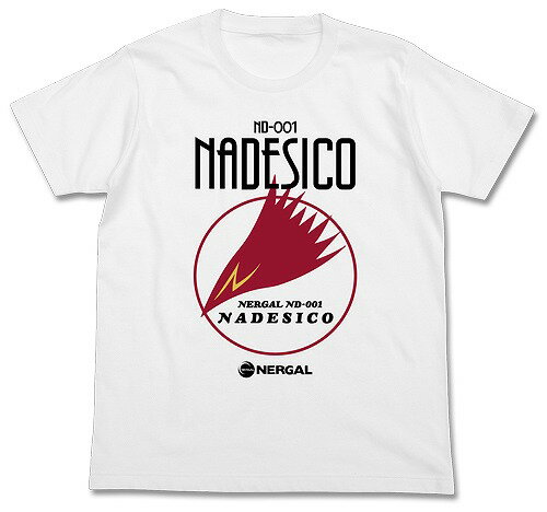 機動戦艦ナデシコ ナデシコロゴ Tシャツ 【02/16頃入荷】