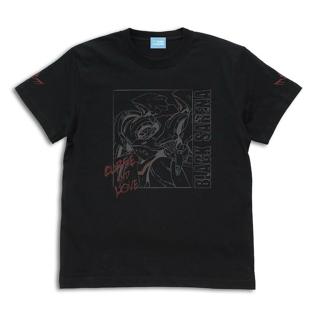 機動戦艦 ナデシコ　The prince of darkness ブラックサレナ Tシャツ 【02/16頃入荷】