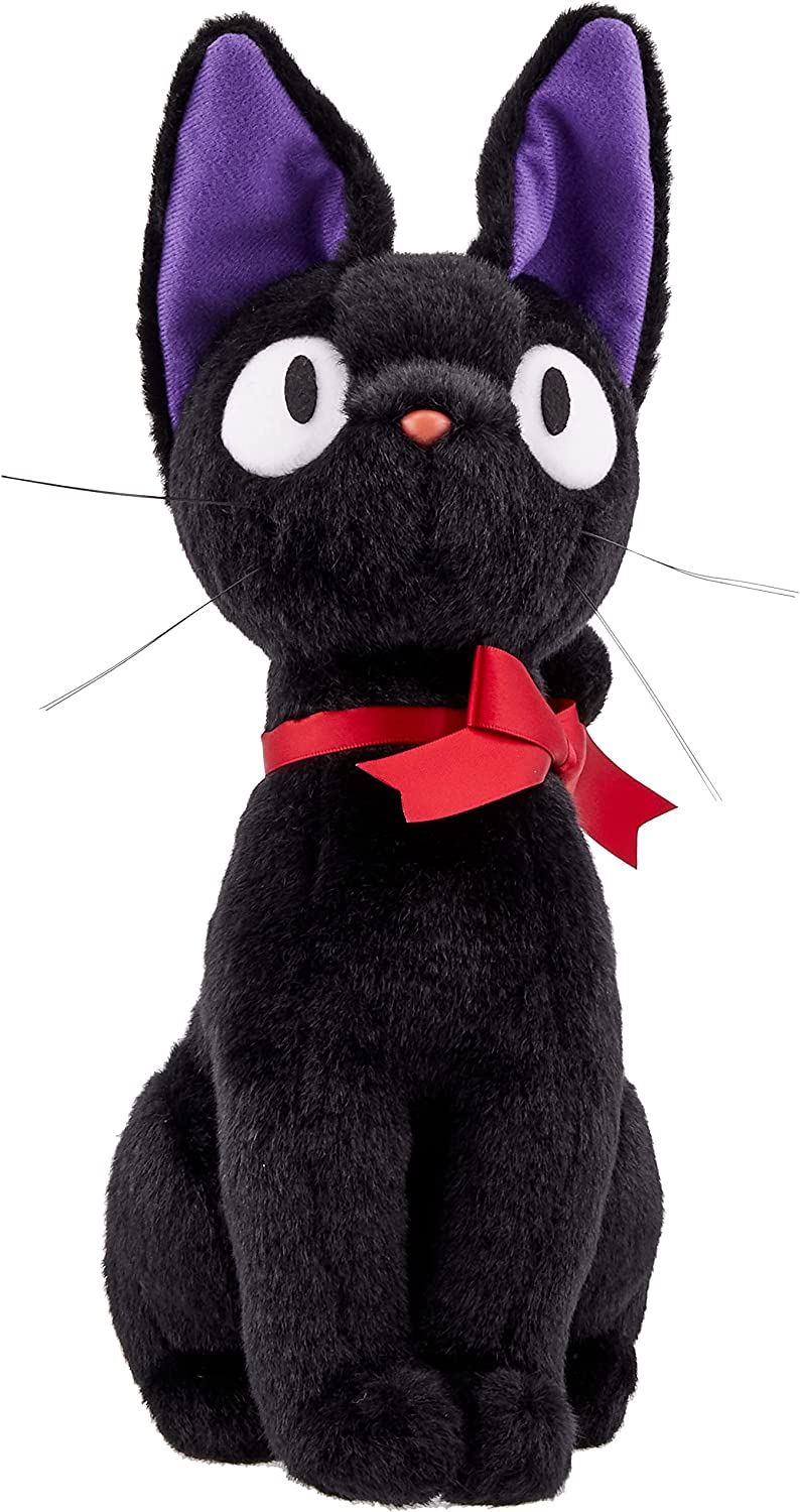 魔女の宅急便 黒猫 ジジ 約32cm Mサイズ スタジオジブリ K-8661 ぬいぐるみ プレゼント ギフト 黒猫 ネコ ねこ
