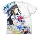 ラブライブ サンシャイン 黒澤ダイヤ フルグラフィック Tシャツ ホワイト Sサイズ