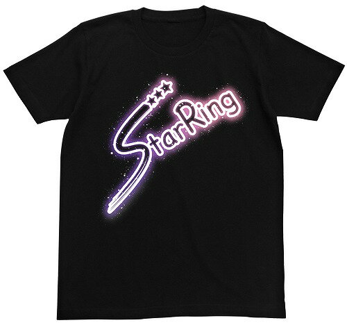 アイドルメモリーズ StarRingロゴTシャツ ブラック XLサイズ