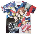 少女☆歌劇 レヴュースタァライト 華恋 & ひかり フルグラフィックTシャツ ホワイト Lサイズ