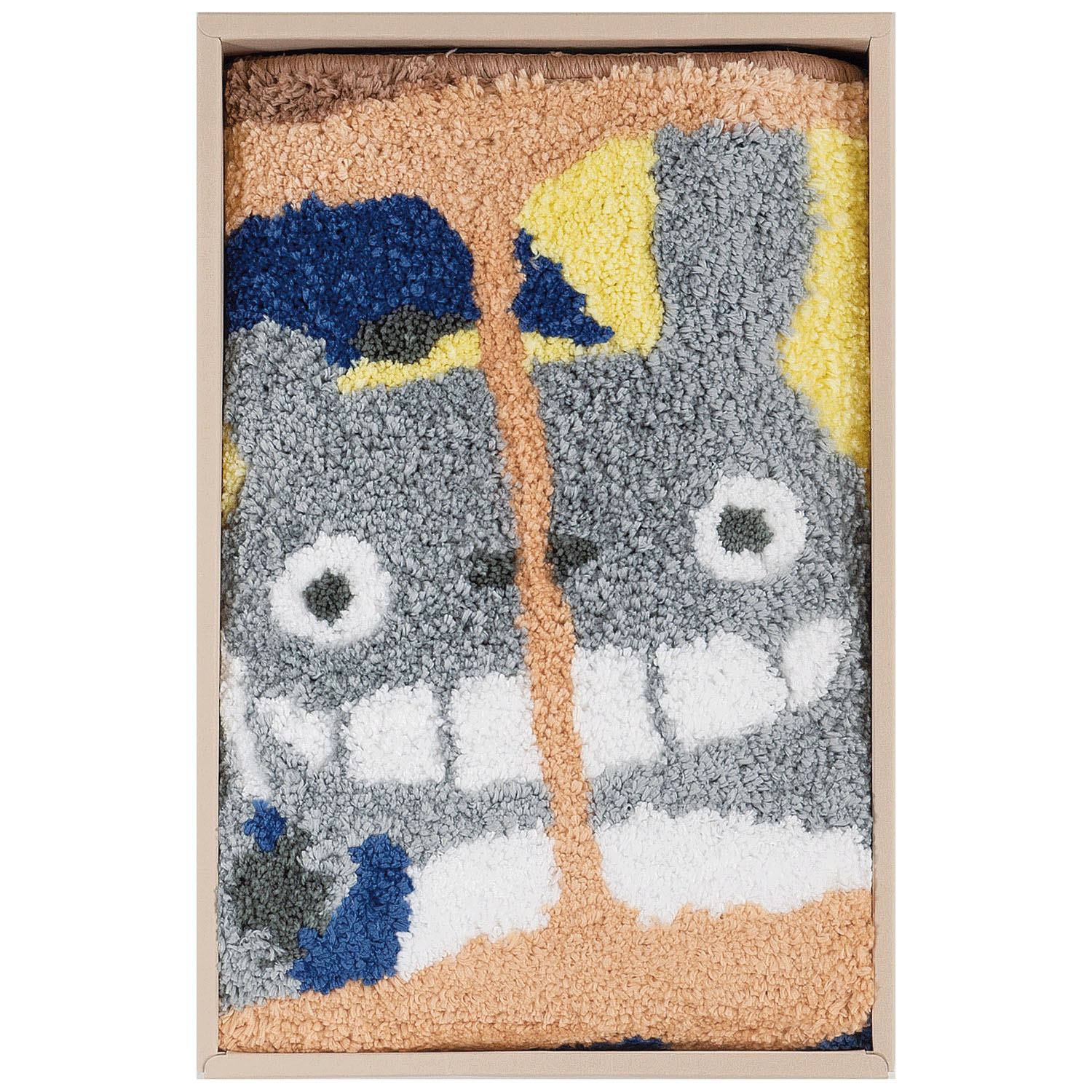 となりのトトロ ギフト箱入りバスマット バスのりトトロ