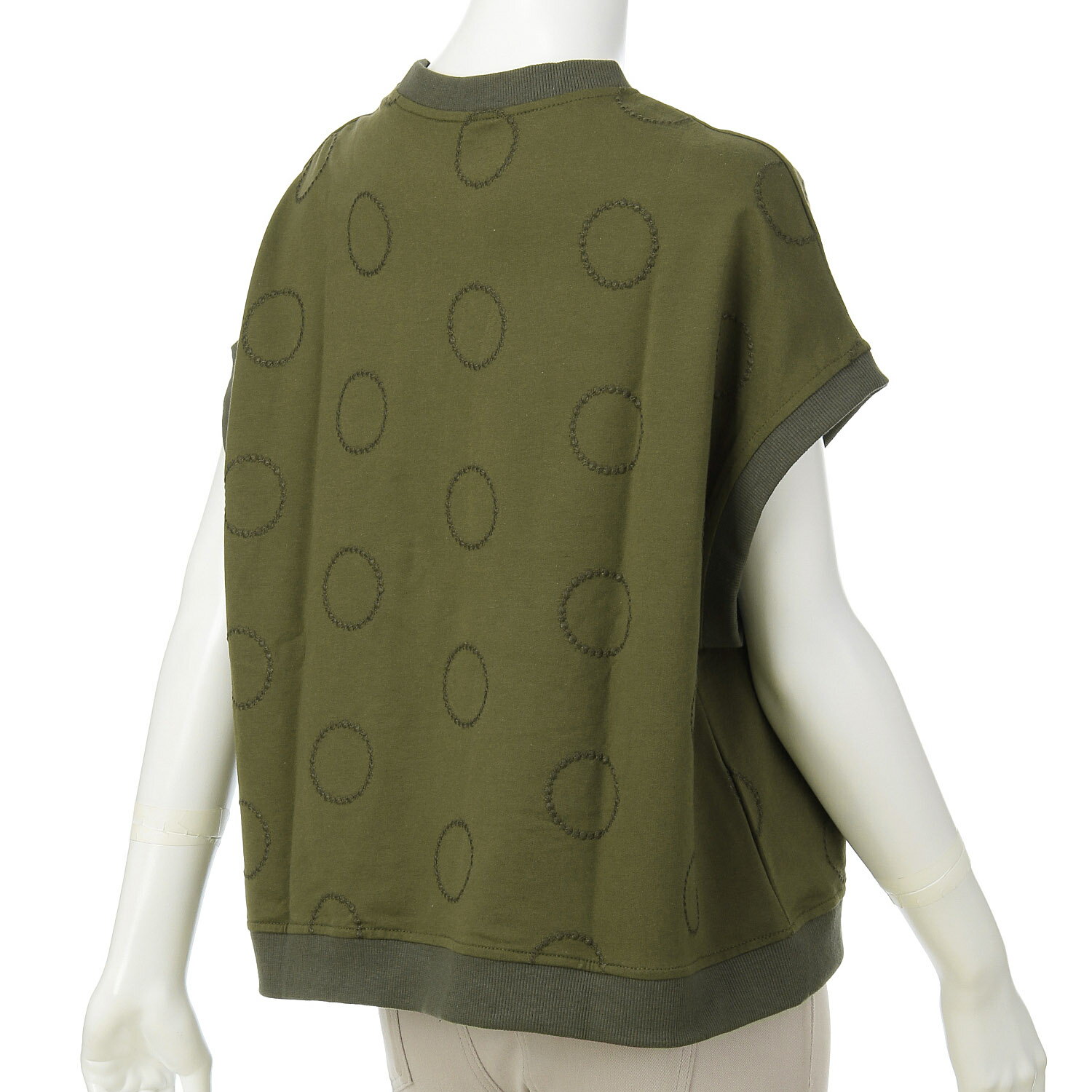 le ciel de demain リングドット刺繍ベスト