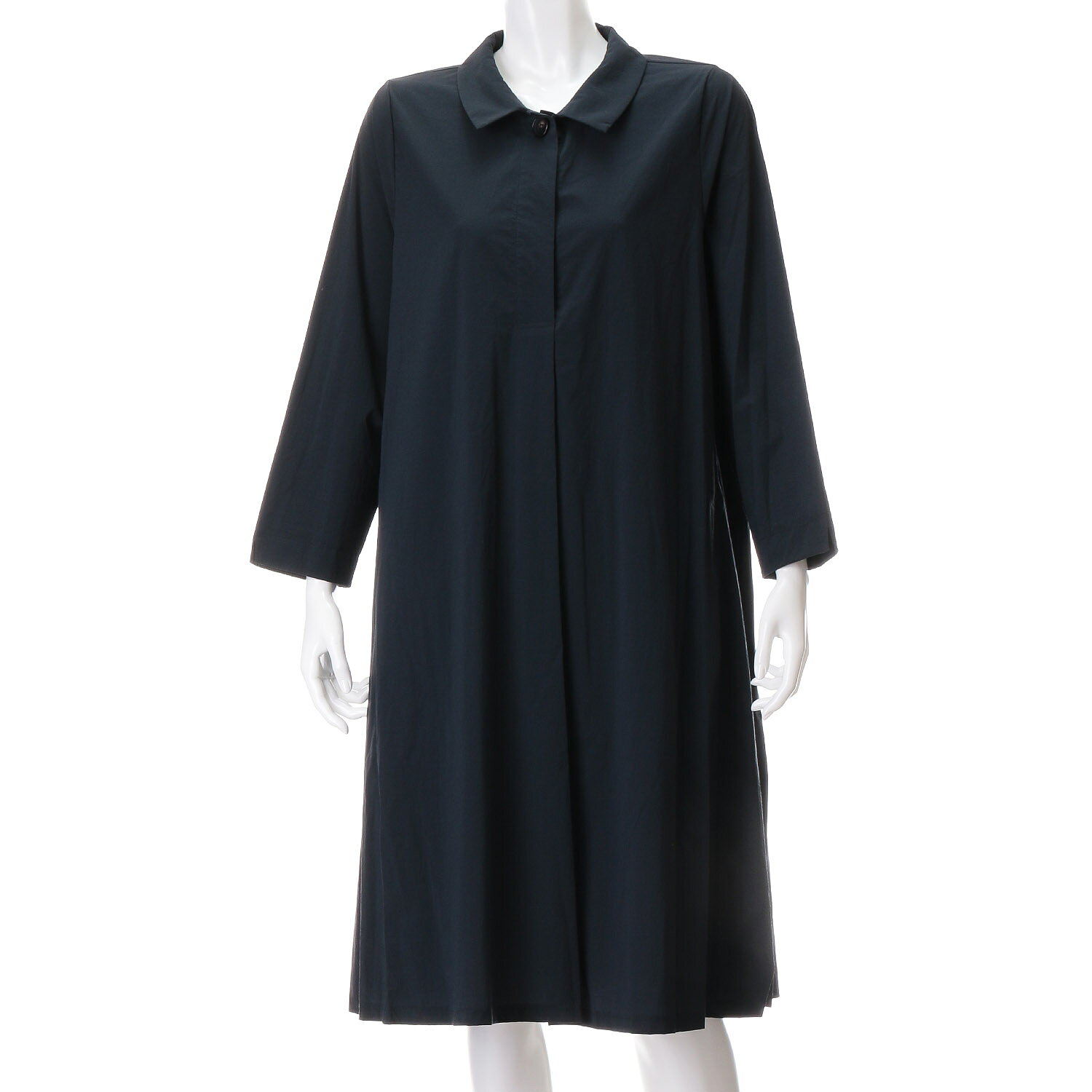 綿ナイロンストレッチワンピース ベージュ F（フリー）