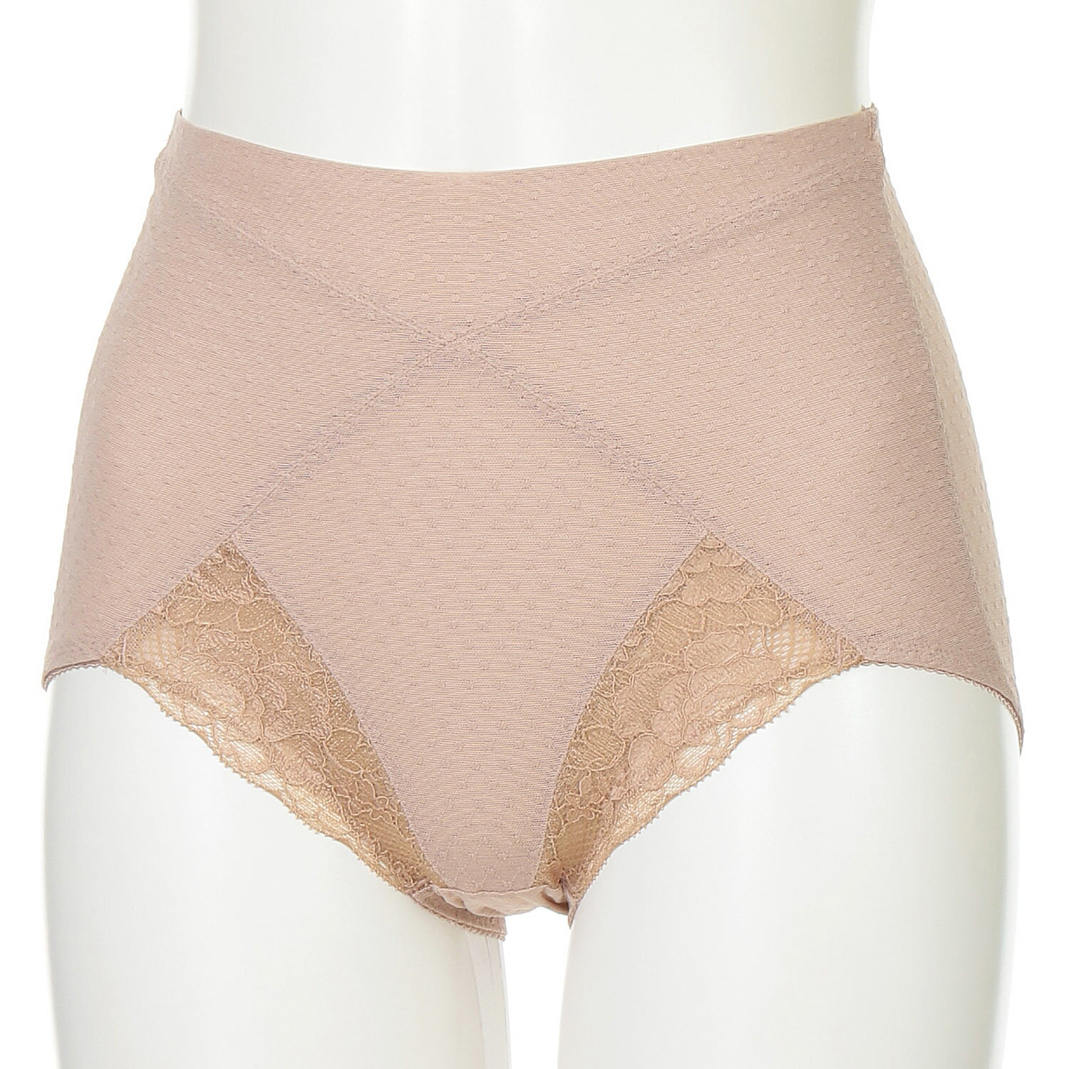 ソフトスタイレット ショートガードル モカ L