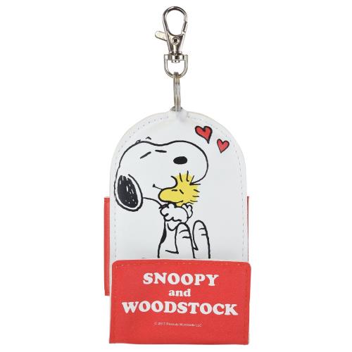 グルマンディーズ キーケース レッド H:197mm×W:85mm×H:25mm ピーナッツ ハグ sng-188a