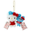 サンリオ(SANRIO) サンリオ マスコットホルダー SWIMMER×SANRIO CHARACTERS ハローキティ キティちゃん hello kitty 10×11×5cm キャラクター 475335 SANRIO