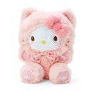 サンリオ(SANRIO) サンリオ 大好きネコネコシリーズ ぬいぐるみL ハローキティ キティちゃん hello kitty 19×15×12.7cm キャラクター 918504 SANRIO