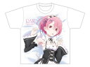 Re: ゼロから始める異世界生活 ラムのフルグラフィックTシャツ XLサイズ