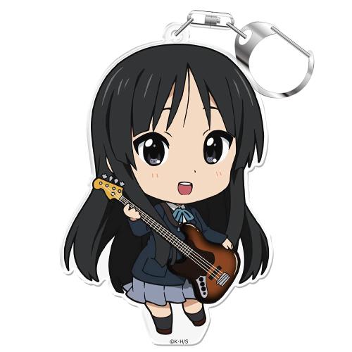 けいおん！ ぷにこれ！キーホルダー(スタンド付) 秋山 澪