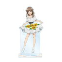 青春ブタ野郎はバニーガール先輩の夢を見ない 描き下ろしイラスト 梓川かえで ひまわりと白いワンピースver. 特大アクリルスタンド