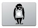 カインドストア MacBook Air / Pro マックブック ステッカー シール バンクシー モンキー Banksy Monkey M422