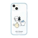 グルマンディーズ ちいかわ IIIIfit Clear (イーフィット クリア) iPhone 14 / 13 (6.1インチ) 対応 ケース へび CK-13B
