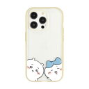 グルマンディーズ ちいかわ IIIIfit Clear(イーフィット クリア) iPhone15 Pro 対応 ケース ちいかわ&ハチワレ CK-25A