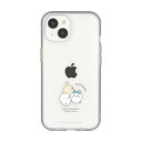 グルマンディーズ ちいかわ IIIIfit Clear(イーフィット クリア) iPhone15 / 14 / 13 対応 ケース ふりかえり CK-24C