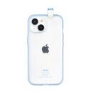 グルマンディーズ ちいかわ フレーム IIIIfit Clear(イーフィット クリア) iPhone15 / 14 / 13 対応 ケース ハチワレ CK-28B