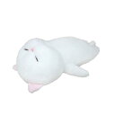 内藤デザイン研究所(Naitou Design) ぼうみたいなねこ ぬいぐるみ Lサイズ しろぼう(3)