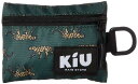 キウ(Kiu) 小物入れ パスケース はっ水 300D マルチケース レオパード 耐久性 K283-175