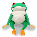 シナダグローバル(Shinada Global) もちシリーズ もちかえる 緑 (XL) 35×35×50cm ぬいぐるみ カエル アニマル MOKR-0880G