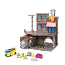ジャダトイズ(jada toys) ティーンエイジ・ミュータント・ニンジャ・タートルズ 亀の隠れ家 ナノシーン 1.65インチのダイカストコレクションフィギュア付き 子供と大人のおもちゃ