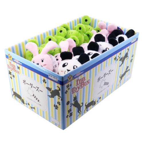 ドギーマン InuToy ボーダーズー 18個入り アソートセット 犬おもちゃ