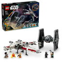レゴ(LEGO) スター・ウォーズ タイ・ファイターとXウィング おもちゃ 玩具 プレゼント ブロック 男の子 女の子 子供 8歳 9歳 10歳 11歳 小学生 知育 人気 スターウォーズ Star Wars 75393