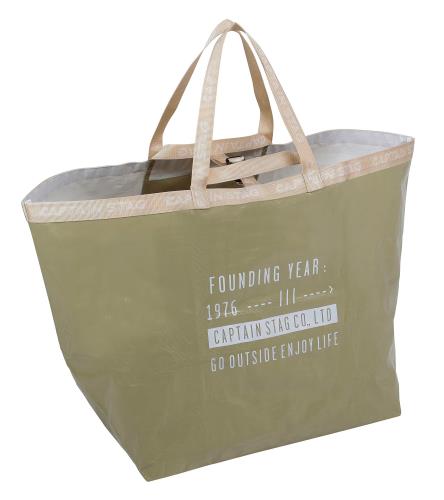 キャプテンスタッグ(CAPTAIN STAG) ランドリーバッグ トートバッグ キャリーバッグ キャンプマルチバッ..