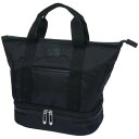 MIZUNO(ミズノ) ゴルフ ラウンド用トートバッグ メンズ L24×W14×H26cm 約7L ブラック 5LJP2201