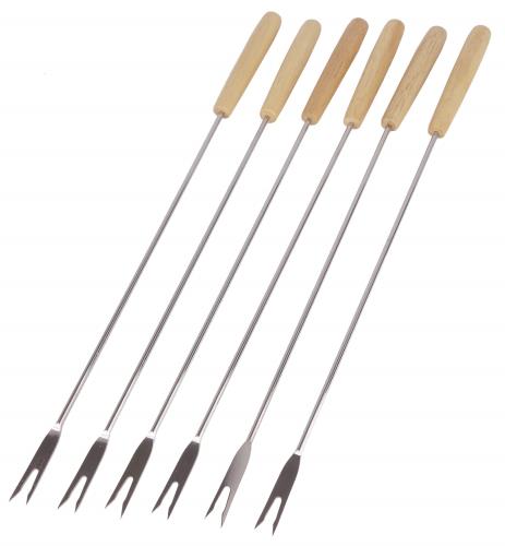 【 限定】 キャプテンスタッグ(CAPTAIN STAG) バーベキュー用 串 BBQグリルフォーク 35cm 【6本組】 UZ-13224