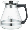 カリタ Kalita 注ぎやすい コーヒー サーバー 保温104用 耐熱ガラス 7~12人用 1200ml 食洗器 対応 1200サーバーN #31133 コーヒー ハンド ドリップ 器具 コーヒーカラフェ デカンタ おしゃれ キャンプ アウトドア 喫茶店 アンティーク 結婚 祝い プレゼント 誕生日 女性 男性