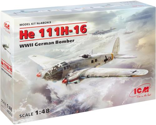 Amazon | アイシーエム ICM 1/48 ドイツ空軍 ハインケル He111H