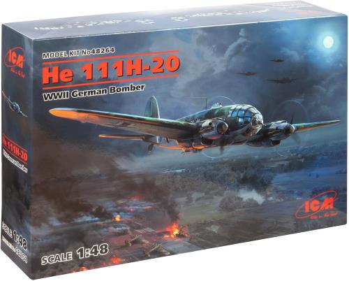 Amazon.co.jp: 【中古】ヒコウキ）48262 ICM 1/48 ハインケル