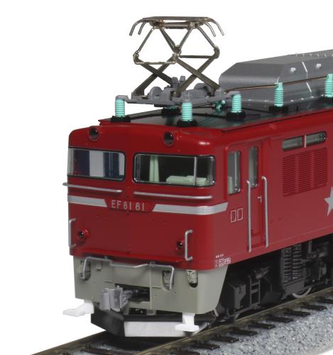 アニメ雑貨アン＆山梨のフルーツのカトー(KATO) HOゲージ EF81 81 北斗星色 1-323 鉄道模型 電気機関車｜アングル2