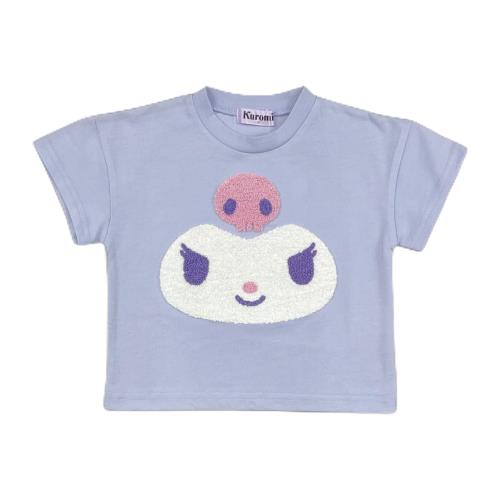 サンリオ Tシャツ クロミサガラ刺繍 ガールズ パープルのサムネイル