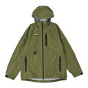 キウ 3レイヤーフィッシングジャケット 3LAYER FISHING JACKET 防水 撥水 ユニセックス メンズ レディース 男女兼用 耐水 透湿 釣り レインジャケット UVカット アウトドア カーキ LOF02XL-906