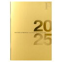 キョクトウ 手帳 2025年 2024年10月始まり FOBCOOP A5 マンスリー 金 PBF48GO25