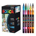 posca 三菱鉛筆 水性ペン ポスカ 細字 丸芯 15色 PC3M15C