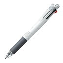 ゼブラ 多機能ペン 4色+シャープ クリップオンマルチ 白 10本 B-B4SA1-W