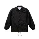 ユナイテッドアスレ ナイロン コーチ ジャケット(裏地付) 705901 メンズ 002 ブラック M