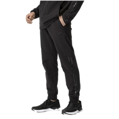 ミズノ トレーニングウエア テックシールド ボア パンツ 防風 ストレッチ 撥水 32MDB553 メンズ ブラック