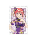 映画『五等分の花嫁』 描き下ろしイラスト 中野二乃 チャイナドレスver. 1ポケットパスケース