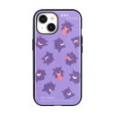 グルマンディーズ ポケットモンスター IIIIfit(イーフィット) iPhone15 / 14 / 13 対応 ケース ゲンガー POKE-866B