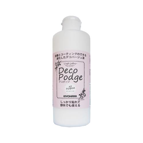 清原(KIYOHARA) Craft Gallery デコポッジ デコパージュ液 オールパーパス L 300ml DEP-03Lのサムネイル