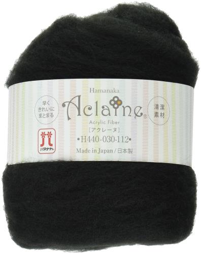 ハマナカ アクレーヌ30Gパック 黒 H440-030-112