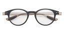 老眼鏡 ブルーライトカット 携帯 軽量 おしゃれ ボストン colorfulook ブラック*グレー 度数+0.50 (カラフルック 軽量 形状記憶 フレーム)...