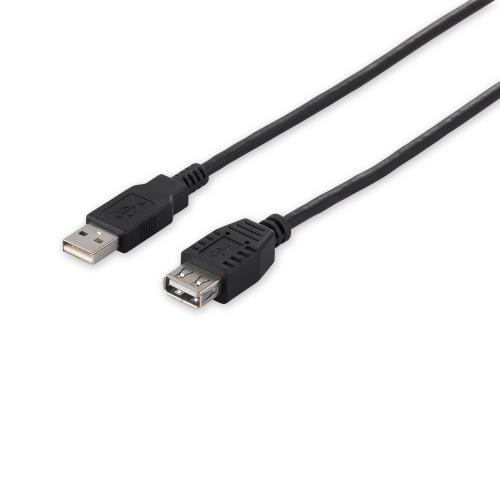 バッファロー BUFFALO USB2.0延長ケーブル プリンター用 (A to A) ブラック 1.5m BSUAA215BK