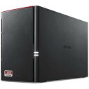 バッファロー BUFFALO LinkStation for SOHO LS520DNBシリーズ NAS用HDD搭載 2ドライブNAS 3年保証 4TB LS520DN0402B(2)