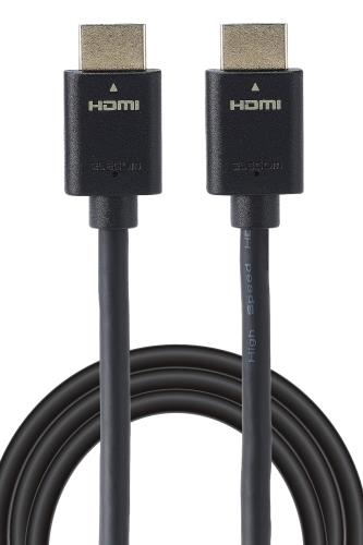 エレコム HDMI ケーブル 3m ハイスピード 【 4K/30Hz 】 イーサネット Ver1.4 3D映像対応 HEC/ARC 対応 【ノイズを軽減する金属シェルコネクター採用】 PS5/4対応(PS4の充電不可) ブラック GM-HD14E30BK