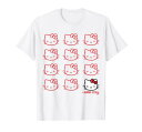 ハローキティ USデザイン カオ Tシャツ